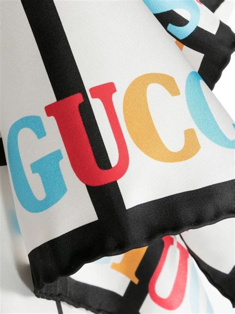 gucci 90s silk foulard available on A.N.G.E.L.O. Vintage